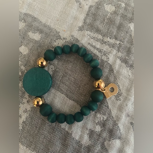 Aarikka Ilta Bracelet Dark Emerald Green Gold - Picture 6 of 12